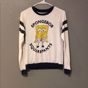 Sponge bob square pants sweatshirt.